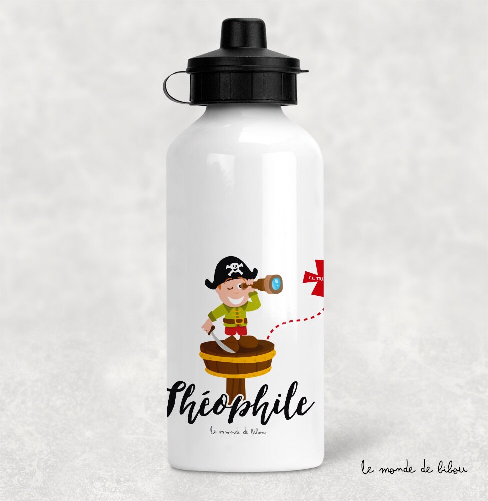 Gourde Enfant Personnalisée Pirate