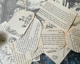 Paper, Party & Kids 25 Large Color Classic Winnie the Pooh Vintage Book ...