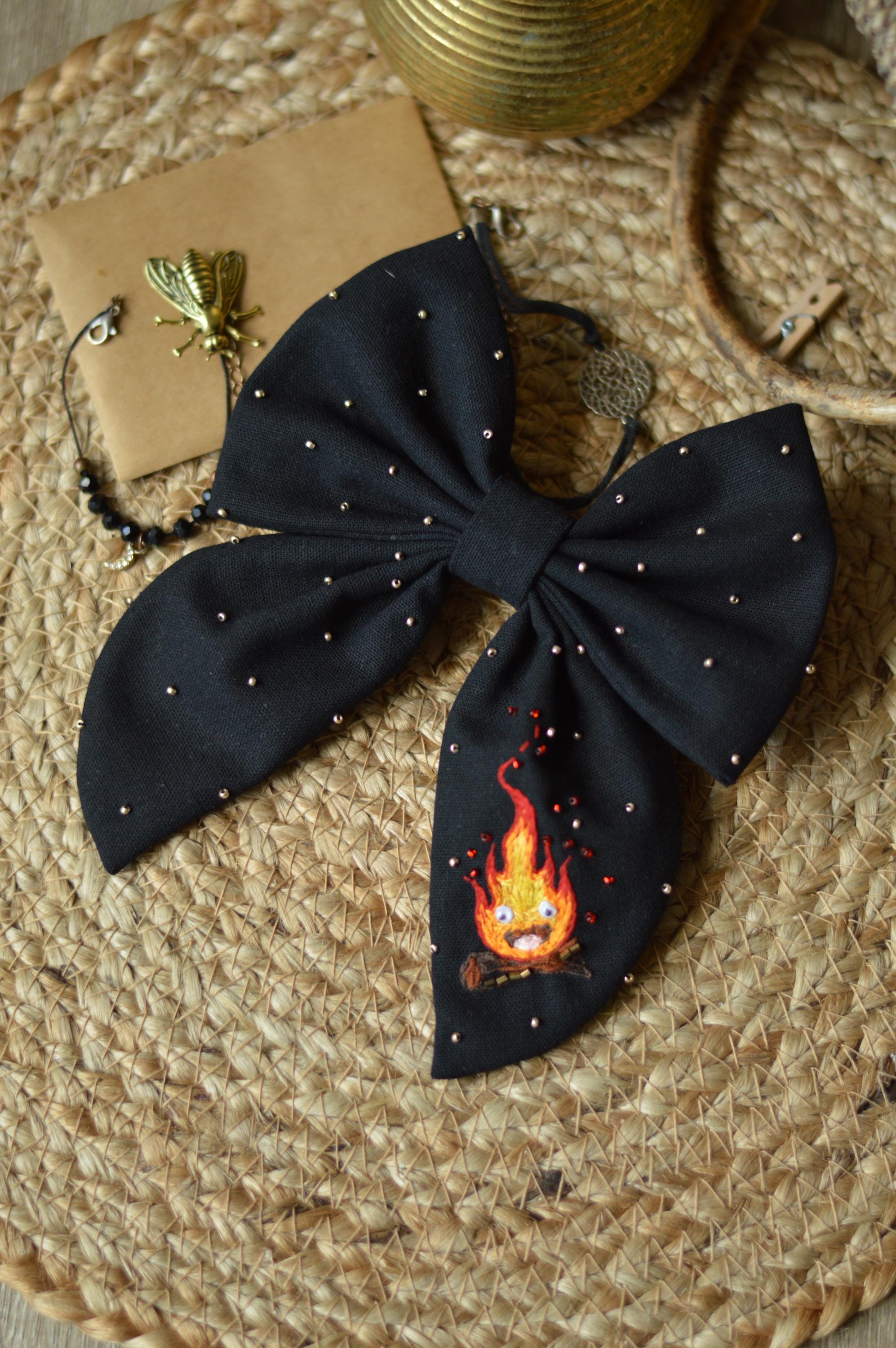 Studio Ghibli Howl\'s Moving Castle Sophie & Calcifer Hair Bow Studio Ghibli Howl main image 4