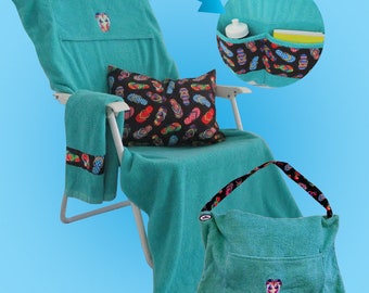 beach chair pillows