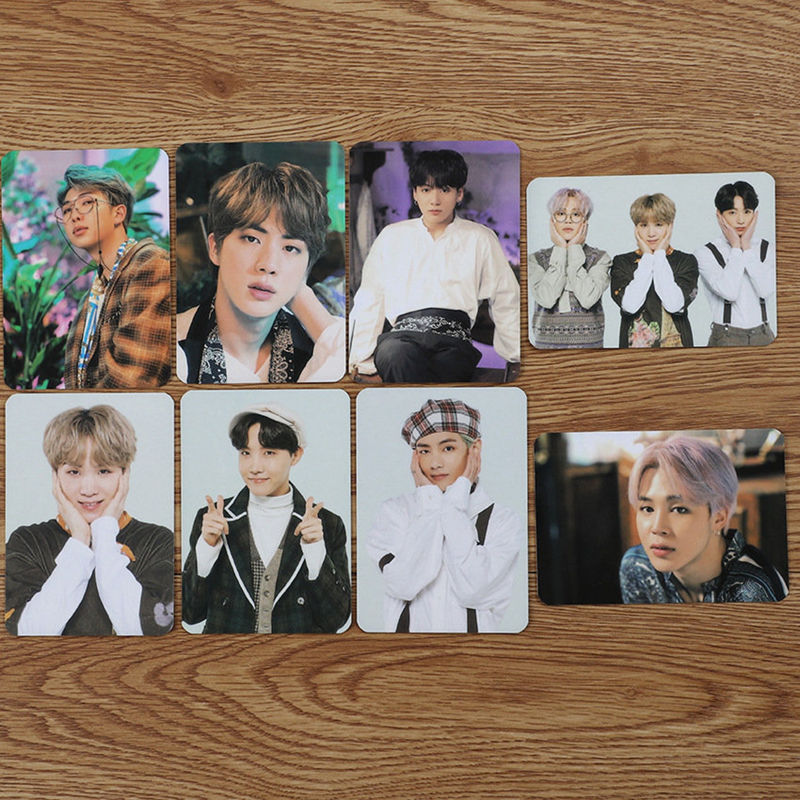 BTS Premium Photo Enhypen Album Army Photocard Map of the