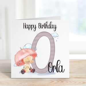 Tarjeta De Cumpleaños De Nieta, Tarjeta De Cumpleaños Personalizada, Tarjeta De Cumpleaños De Hija, Tarjeta De Cumpleaños De Hijo, Tarjeta De 1er Cumpleaños, Tarjeta Splashy Duck