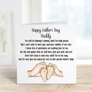 Tarjeta del día del padre de Bump, tarjeta del día del padre para papá, tarjeta del día del padre para papá