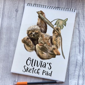 Christmas Personalised Sketch Pad for Kids: A Mini Drawing Pad for Kids  With 100 Blank Pages. the Perfect Stocking Filler. 