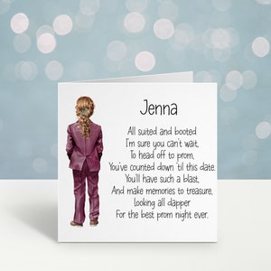 Tarjeta de graduación, tarjeta personalizada para la noche de graduación, tarjeta de celebración
