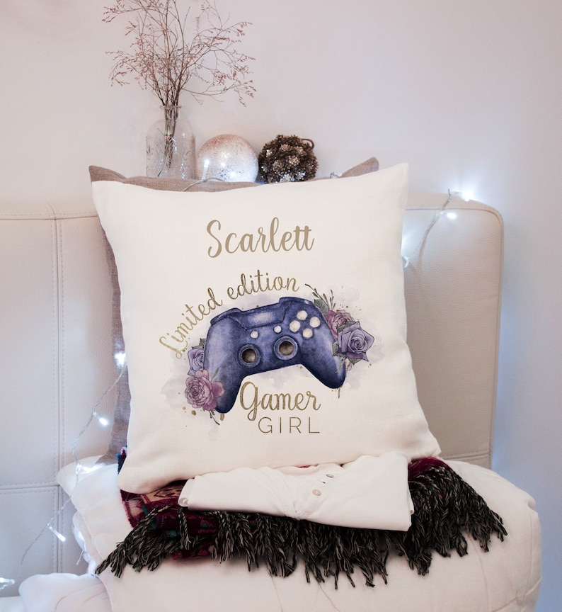 Gamer Girl Gifts Personalised Gift for Gaming Addicts Gamer Etsy