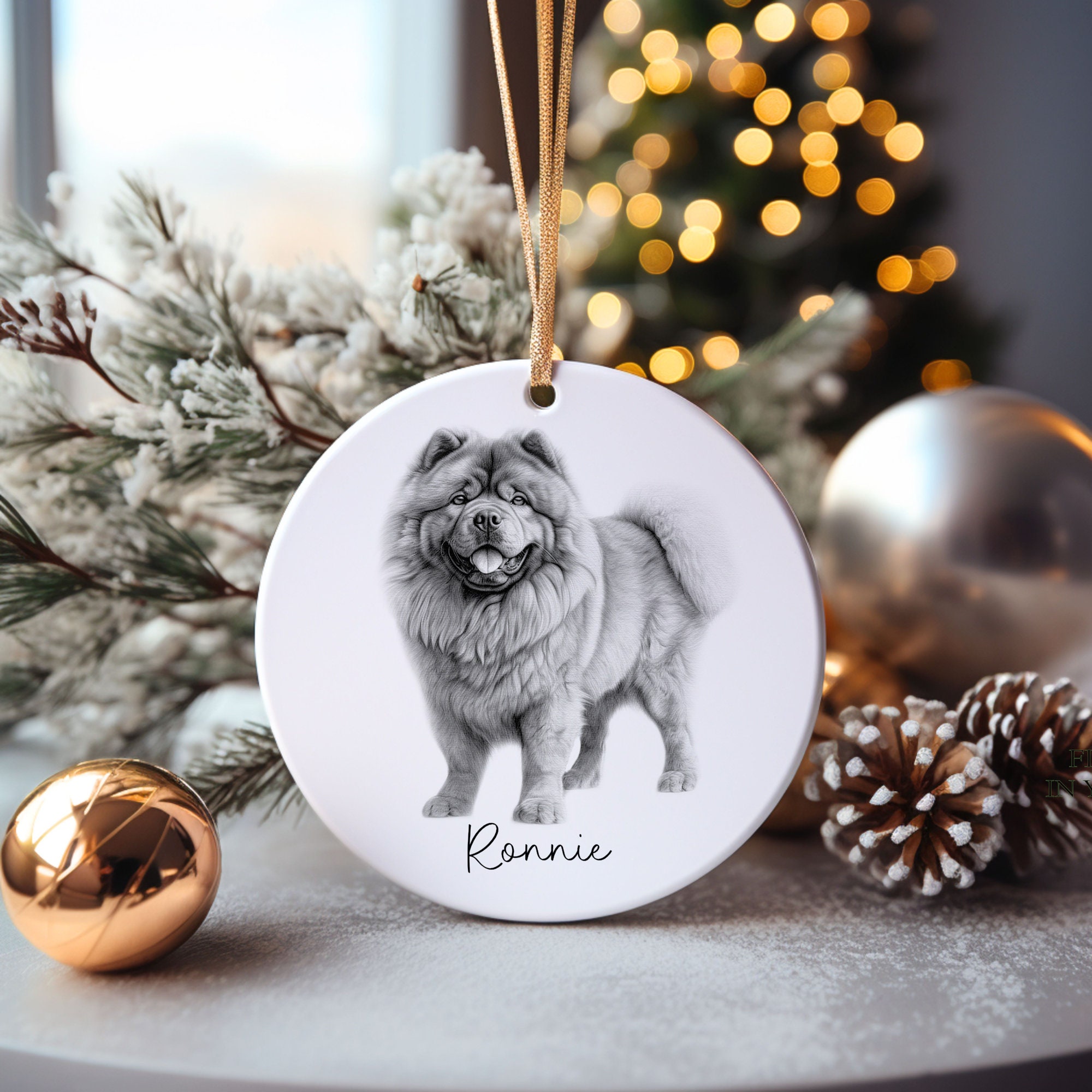 Chow chow decoration