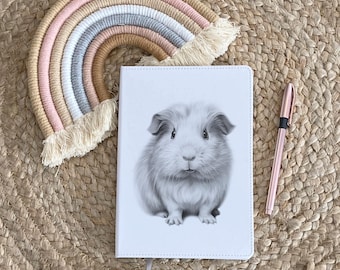 Guinea Pig Notebook, Personalised Notebook,  Personalised Gift For Her Or Him, Journal, Pet Notebook, Guinea Pig Gift