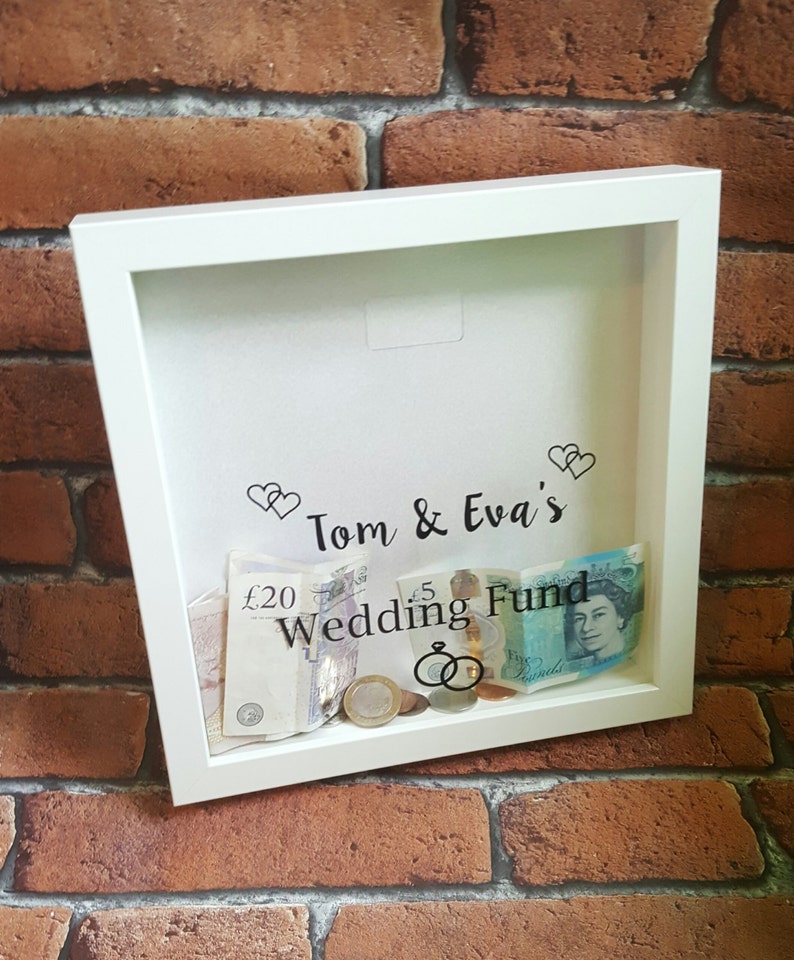 Wedding Fund Box Wedding Saving Money Box Wedding Money Box Etsy
