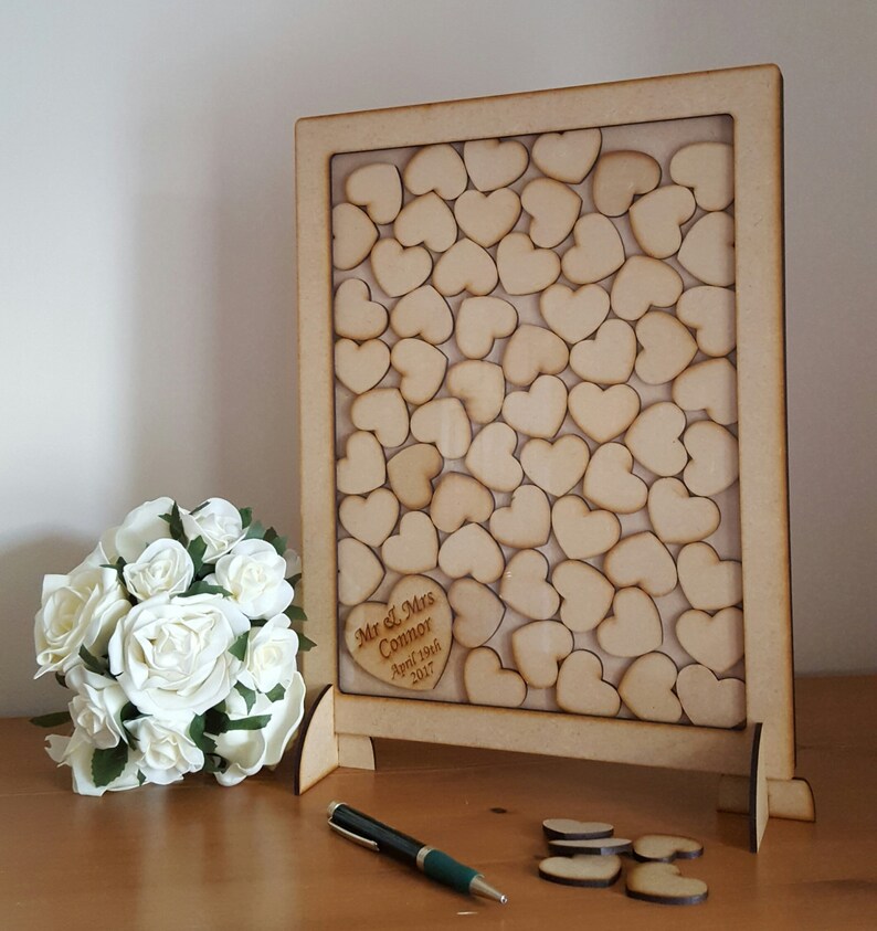 Dropbox Guestbook Wedding Drop Box Rustic Wedding Guest Book Alternative Birthday Guest Book Drop Top Drop Box Wedding Guest Book