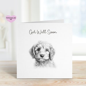 Cartão de melhoras logo, design de cachorro Cartão de melhoras logo, cartão de melhoras de cachorro personalizado