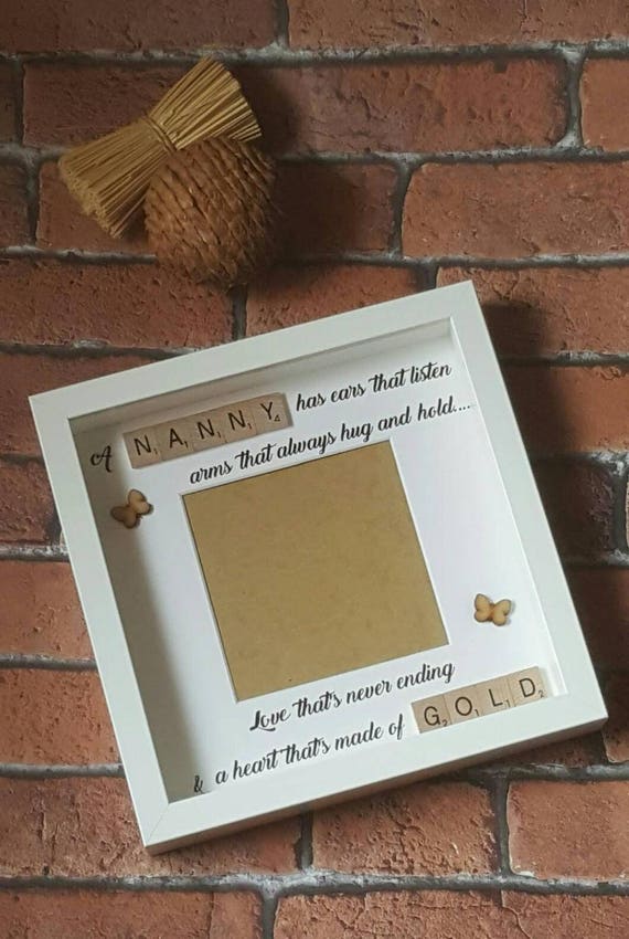 Nanny Has Ears That Listen Frame Mothers Day Gift