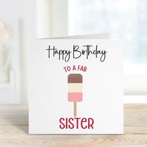 Ayez une carte d'anniversaire fabuleuse, carte personnalisée pour soeur, carte d'anniversaire pour oncle, beau-père, cousin, soeur, carte d'anniversaire pour tout âge, 40, 50 ans