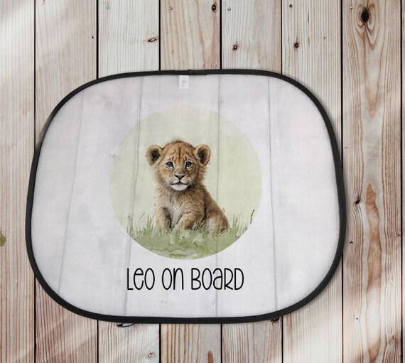 Buy Car Sun Shade Personalised Car Sun Shade Baby on Board Sign