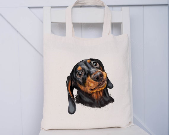 Personalised dog hotsell tote bag