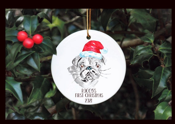 Dogs first christmas bauble hotsell