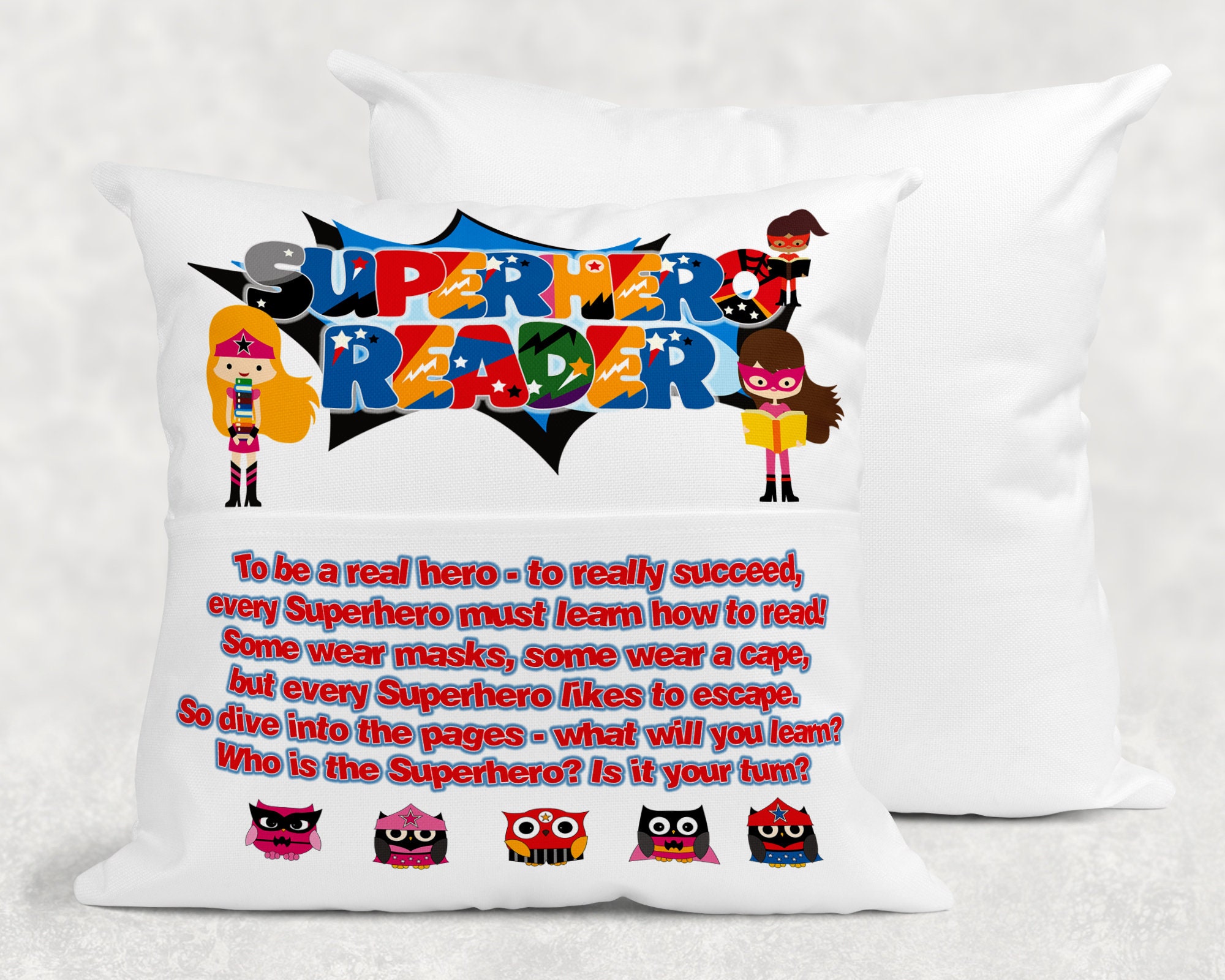 Superhero cushion covers cheap