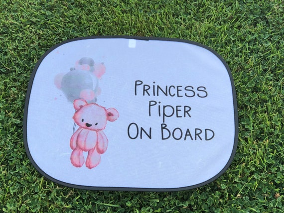 Buy Car Sun Shade Personalised Car Sun Visor Balloon Bear Design