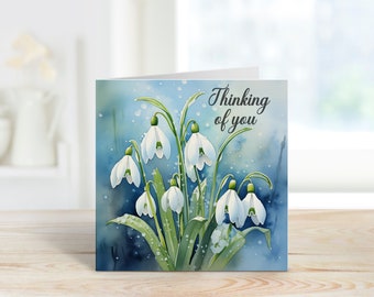 Sympathy Card, Thinking Of You Card, Bereavement Card For Lost Loved One