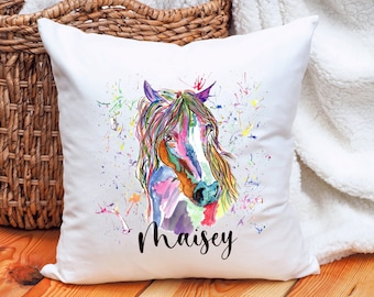 Personalised Horse Cushion Gift,  Personalised Horse Cushion Gift, Friend Gift