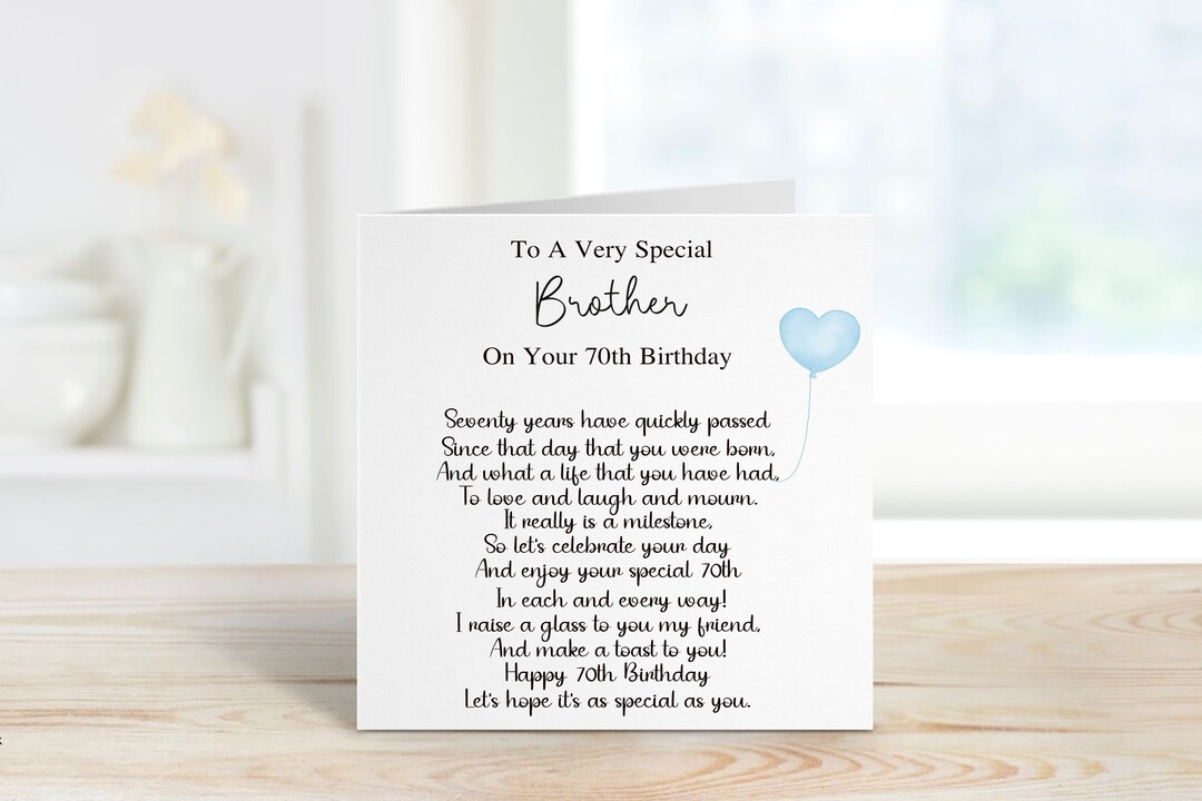 ICG 2024 Ale 70th Birthday Card - Age 70 - Balloon And Stars Ebossed With A Foil Finish - Born