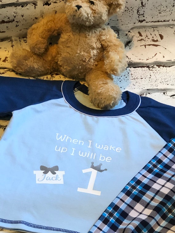 personalised baby pyjamas