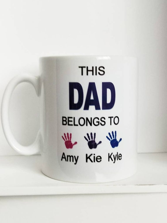 personalised handprint mugs