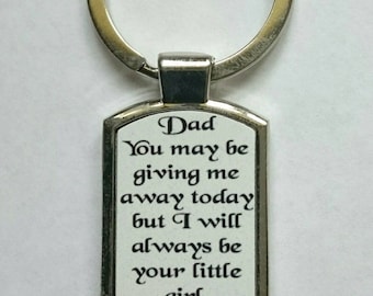 Father of the Bride Keyring - New - Boxed