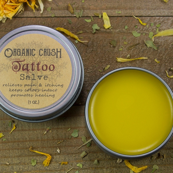 TATTOO SALVE | Ink Salve | Tattoo Healing Balm | Tattoo Itch Relief Salve