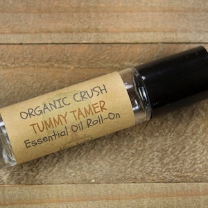 Kid&#39;s TUMMY TAMER Essential Oil Roll-On | Essential Oils for Kids | Relief for Children with Upset Stomach