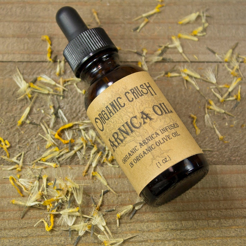 Organic ARNICA OIL Infused Arnica Oil Pain Relief Etsy