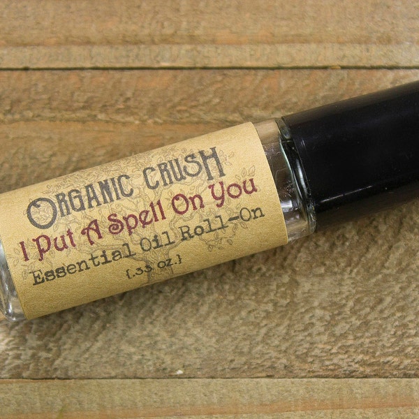 I Put A Spell On You Essential Oil Roll-on | Aphrodisiac Oils | Sensual Oils | Aphrodisiac Essential Oils | Aphrodisiac Roller | Valentine