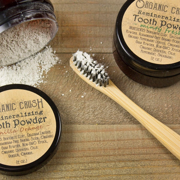 Remineralizing TOOTH POWDER | Tooth Polish | Natural Toothpaste | Fluoride-Free | Herbal Toothpaste | Mineral Rich Tooth Powder | Vegan