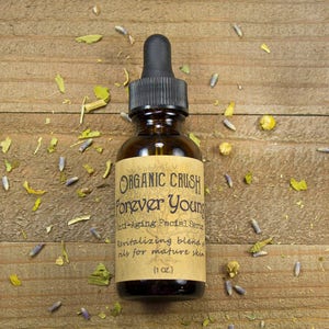 FOREVER YOUNG Anti-Aging Facial Serum | Facial Serum For Mature Skin | Essential Oils for Aging Skin | Organic Facial Moisturizer