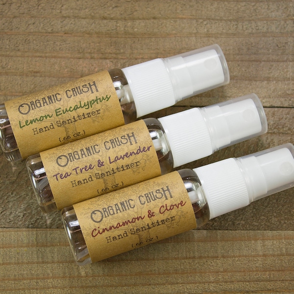 Organic HAND  SANITIZER  | Natural Hand Sanitizer | Teacher Gift | Hand Cleanser | Travel Hand Sanitizer | Hand Cleaner