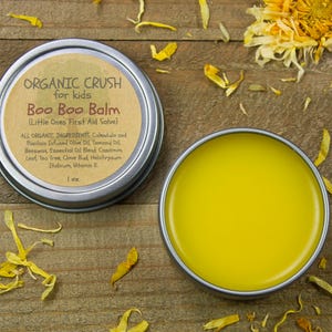 BOO BOO BALM | First Aid Salve for Kids | Effective Relief for Bug Bites, Cuts, Burns | Children&#39;s Salve