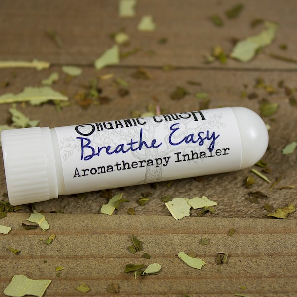 Breathe Easy AROMATHERAPY INHALER | Essential Oils for Colds, Cough, Congestion, and Allergies | Sinus Relief | Sinus Inhaler