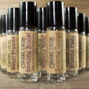 PICK 3 Essential Oil Roll-Ons | Organic Essential Oils | Essential Oil Rollers | Natural Remedies | Natural Heath | Essential Oils Set