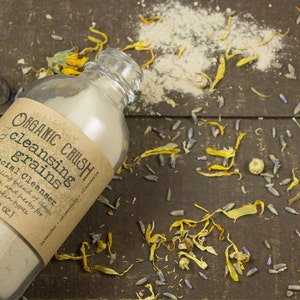 Traditional Cleansing Grains | Organic Facial Cleanser | Herbal Skin Care | Original Cleansing Grains | Gentle Cleansing Grains