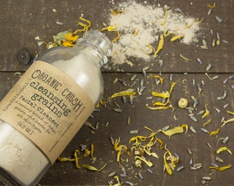 Traditional Cleansing Grains | Organic Facial Cleanser | Herbal Skin Care | Original Cleansing Grains | Gentle Cleansing Grains