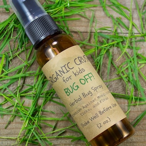 Kid&#39;s BUG OFF! Herbal Bug Spray for Kids |  Natural  Bug Repellent for Children