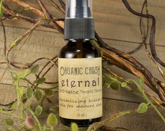 E T E R N A L  Anti-Aging Facial Serum | Oils For Mature Skin | Essential Oils for Aging Skin | Organic Facial Moisturizer | Gifts For Her