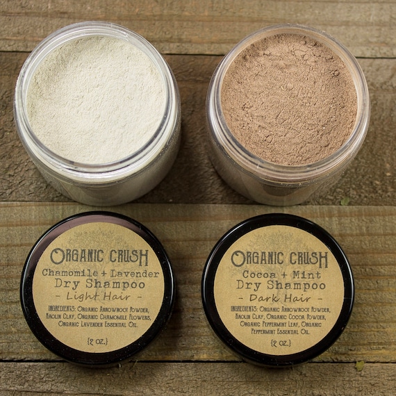 Dry Shampoo Organic Dry Shampoo Natural Hair Care Etsy