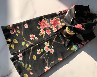 Cherry Blossom Sakura floral print Wrap Headband