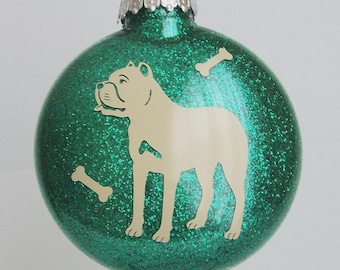 Cane Corso Ornament Holiday Pet Silhouette Decoration