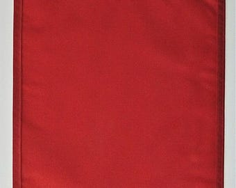 DIY Yard Sign Garden Flag  Solid Color Blank for Crafting Crafters Nylon Red