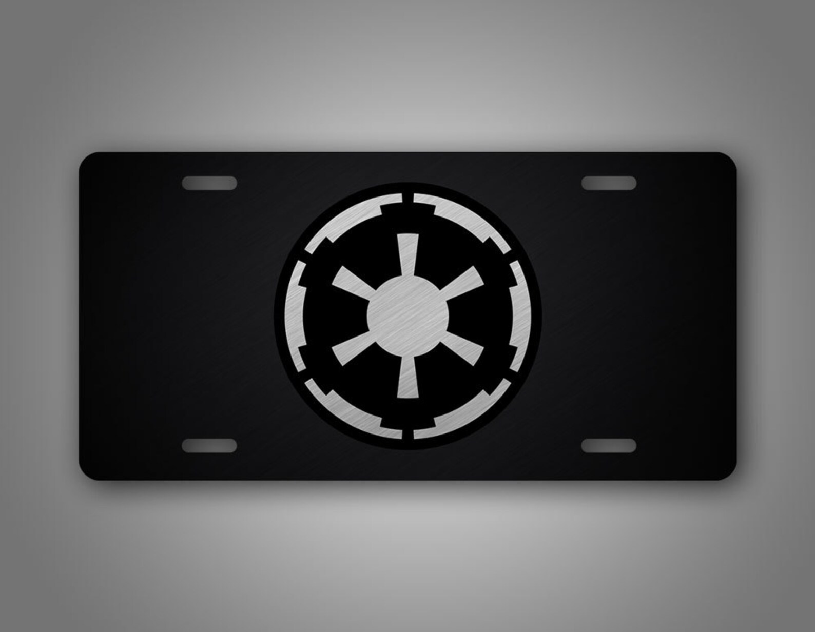 Galactic Empire License Plate Emperial Seal Republic Restored Etsy