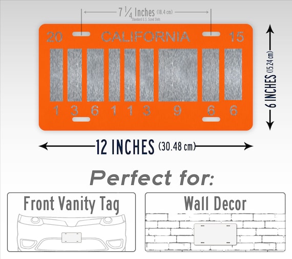 バック・トゥ・ザ・フューチャーデロリアン ライセンスプレート