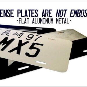 Las Vega Neon Lights License Plate 'Vegas Auto Tag 6x12 Nevada Sin City Metal Aluminum Sign image 3