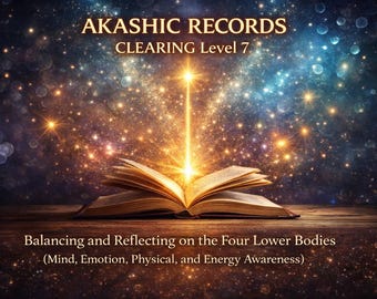 PULIZIA DEI REGISTRI AKASHICI Livello 7